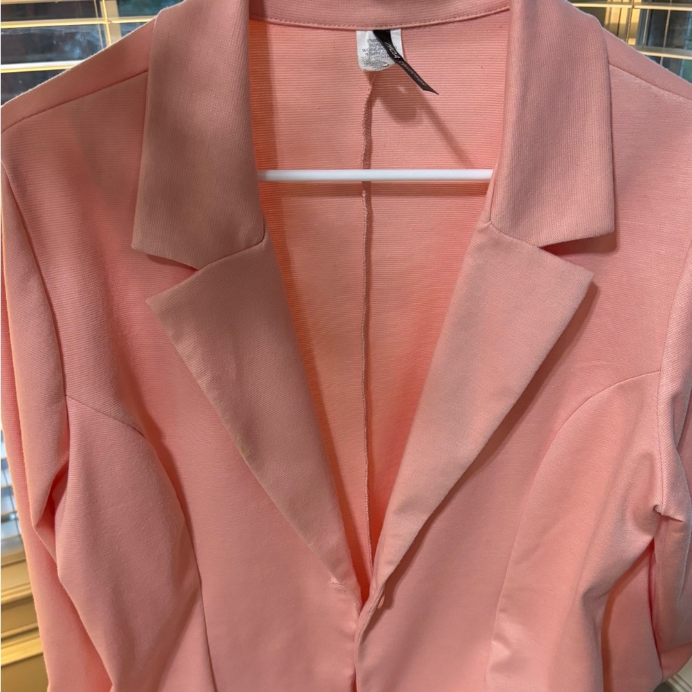 MOA USA Soft Pink Women's Blazer